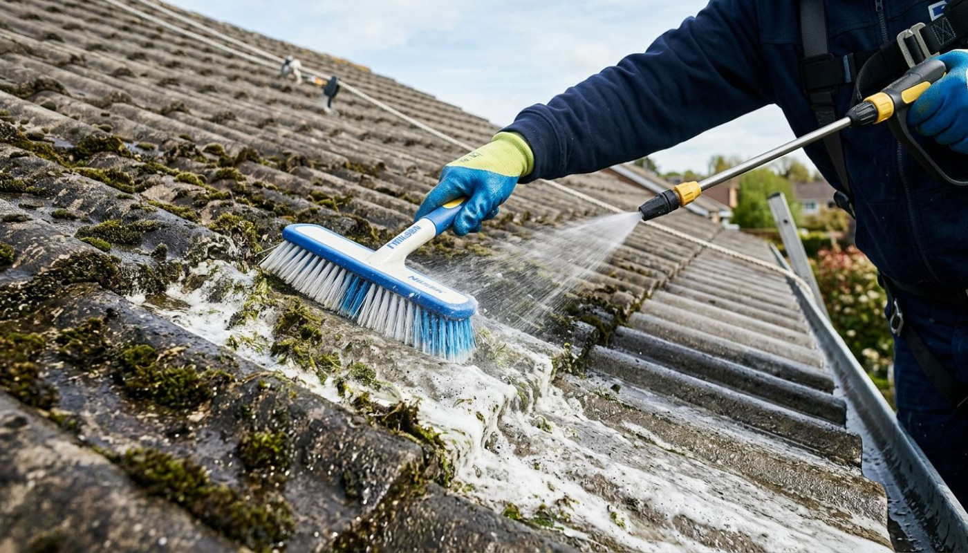 Comment choisir les meilleures techniques de nettoyage pour votre toiture ?