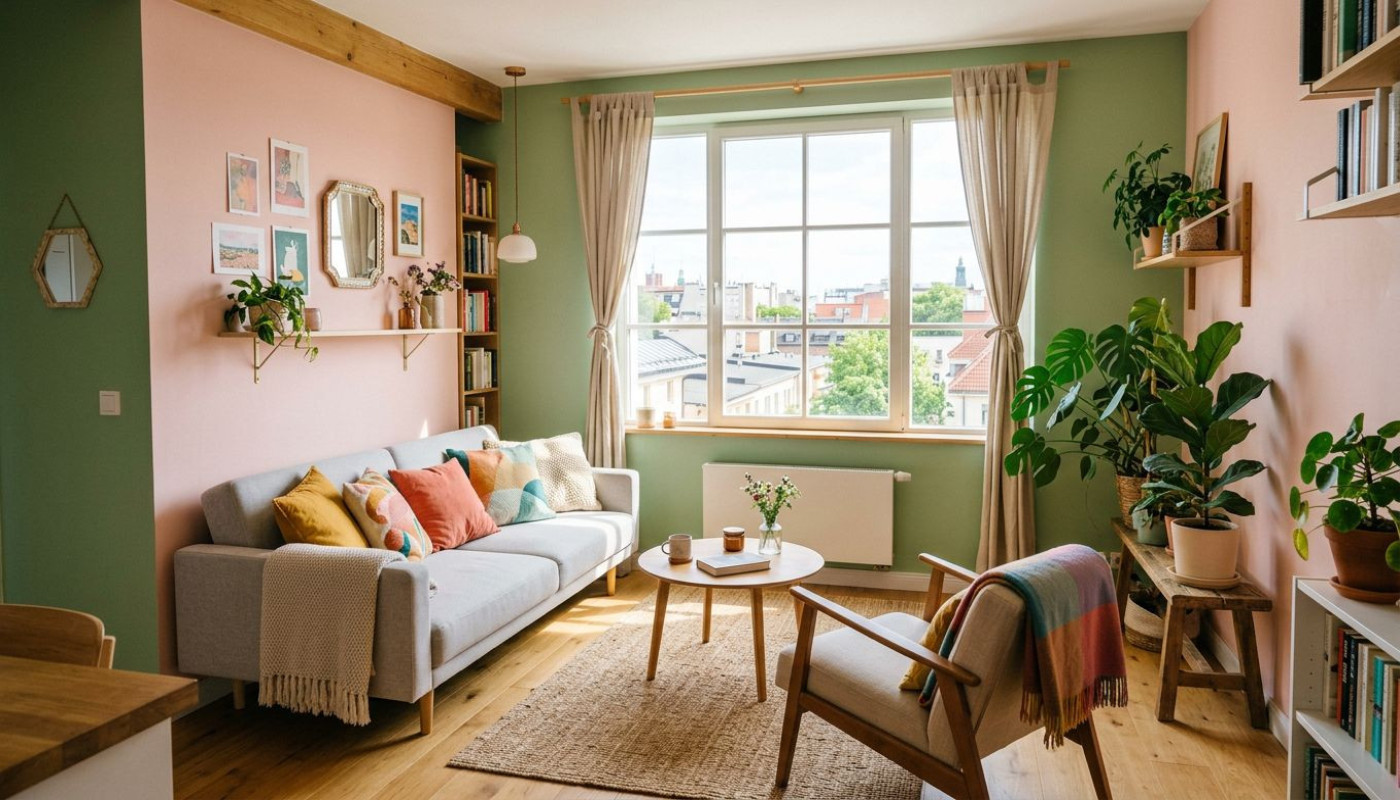 Peu d’espace, beaucoup de style : astuces couleurs pour petits intérieurs