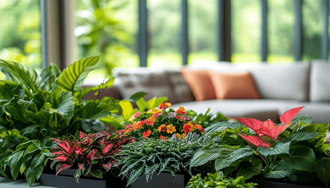 Sélection de plantes d'intérieur pour purifier l'air et décorer votre foyer