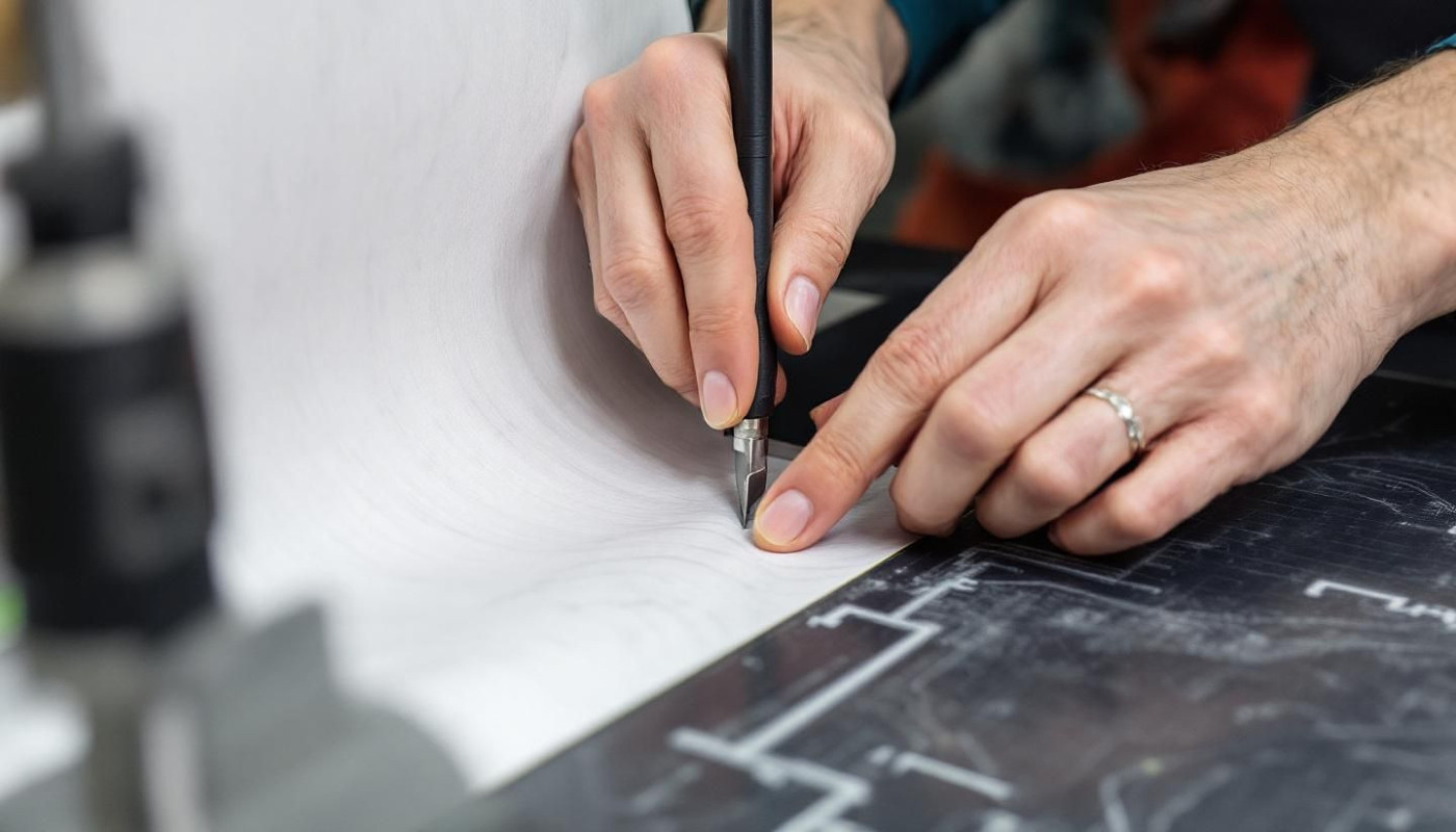Techniques avancées pour découper précisément le papier peint